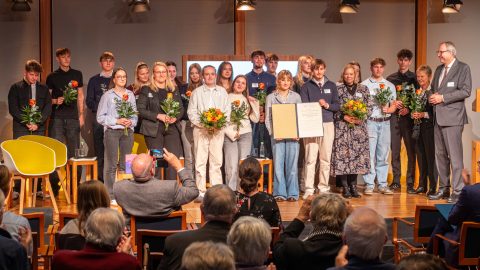 Jugendpreis an Friedrich-Engels-Gymnasium Senftenberg verliehen