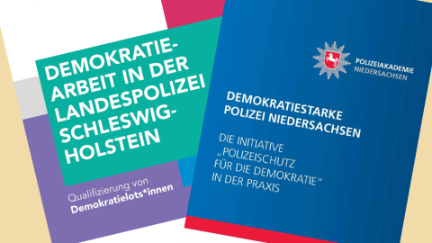 Neue Publikationen über Demokratiearbeit in der Polizei
